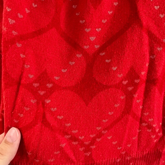 Roxy Hearts Hooded Sweater SZ S - Picture 2 of 5